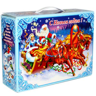 Сладкий подарок на Новый Год весом 1450 грамм