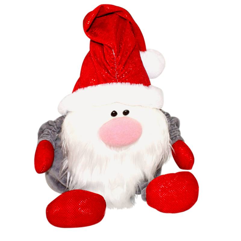 Сладкий новогодний подарок в мягкой игрушке весом 600 грамм